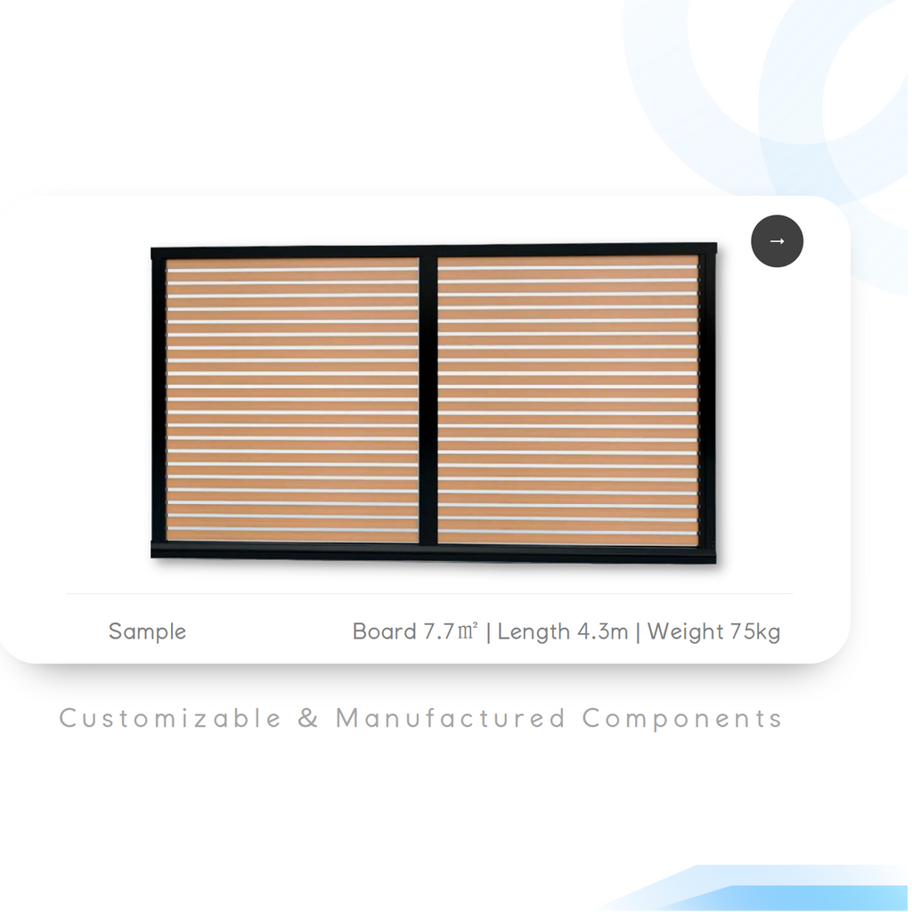 [Sliding] Non-welding Yard gate Frame